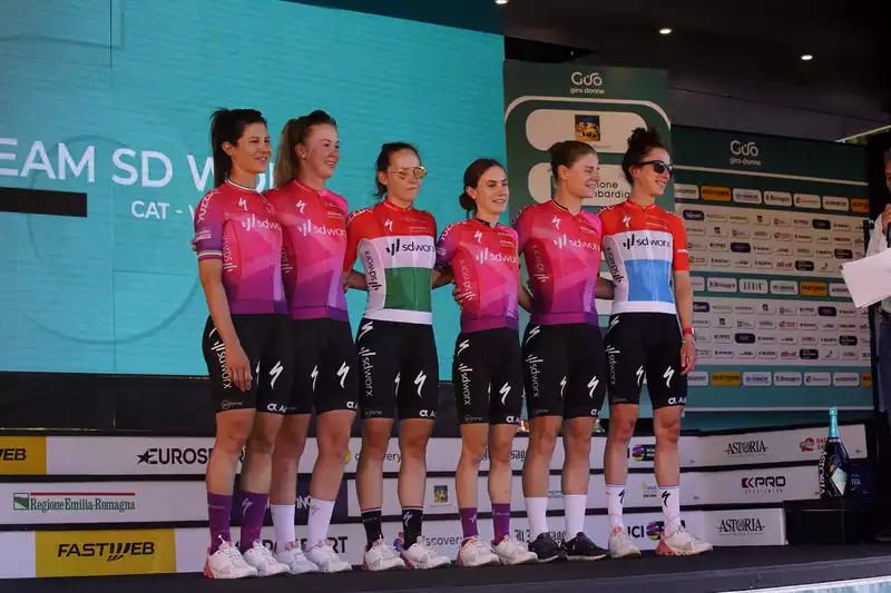 SD Works Goes All Out for Vollering at Tour de France Femmes