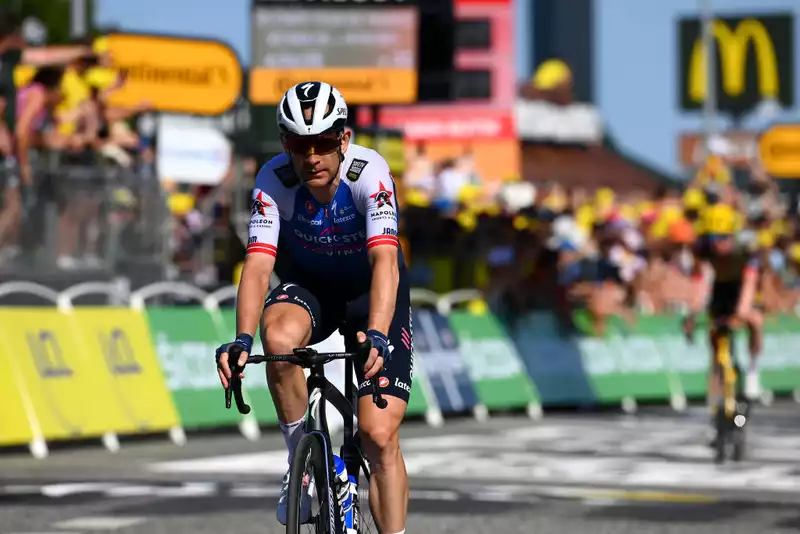 Morkov, who made a rare mistake at the Tour de France, is disheartened.