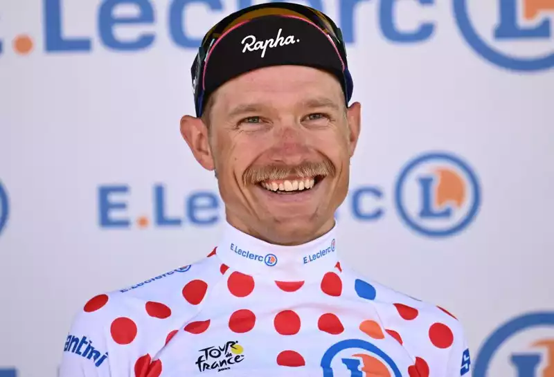 Colt pushes toward the polka dots as the Tour de France crowd shouts his name