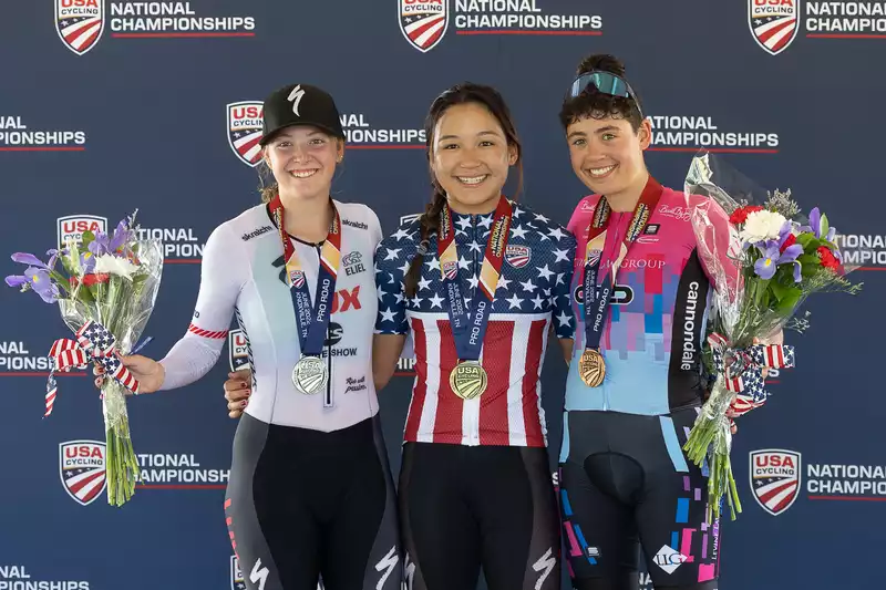 Tapeles Combines Power and Youth to Win First Elite Women's Medal at U.S. Championships