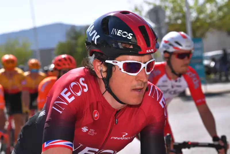 Team Ineos and Jumbo Visma prepare to compete in the Tour de France.