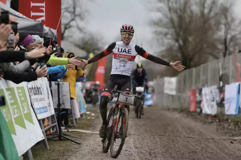 Tadej Pogacar Returns to Cyclocross with Victory in Slovenia