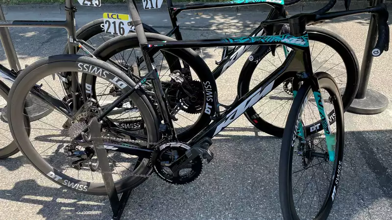 New KTM Framesets Spotted at Dauphine