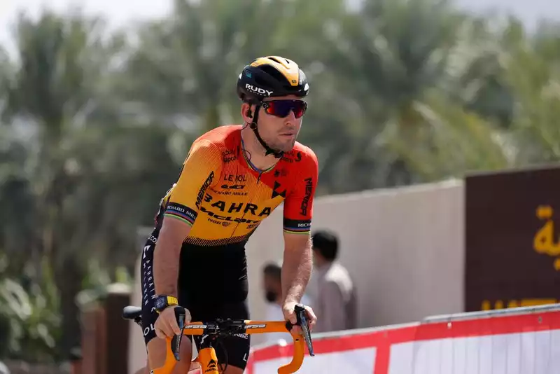 Tour de France Bahrain McLaren, Landa without Mark Cavendish