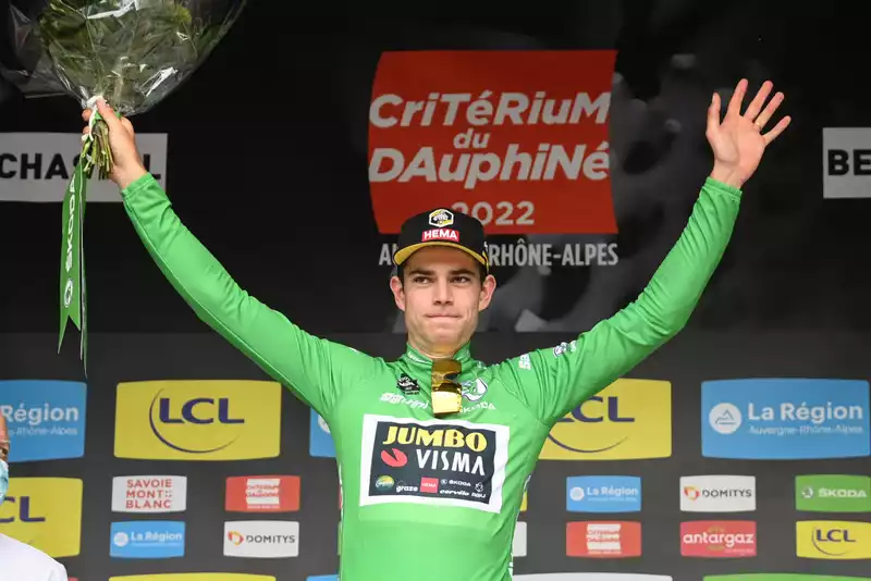 Juan Art wins Tour de France green jersey at Dauphiné