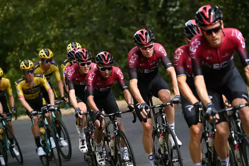 Jumbo Visma reacts with surprise to Ineos' selection for the Tour de France