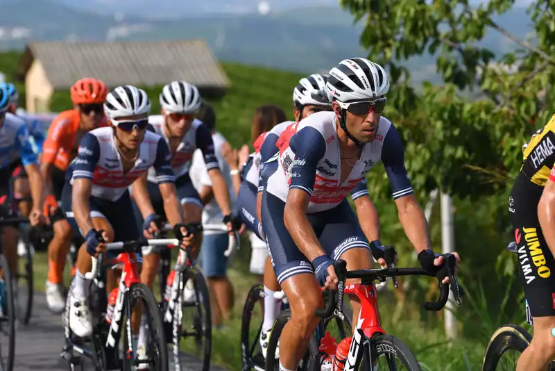 Trek and Segafredo's combined strength, Il Lombardia, is not enough.