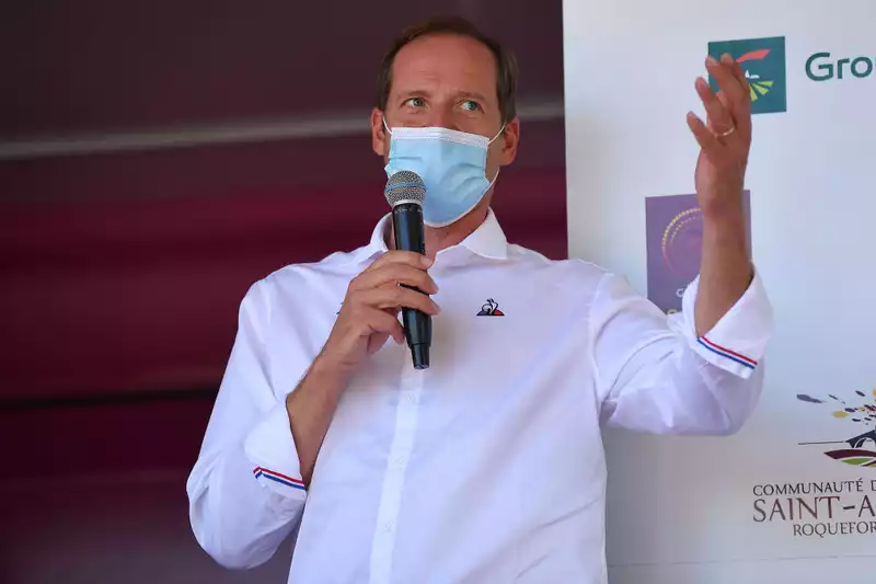 Prudhomme's message to spectators: wear a mask in the Tour de France!