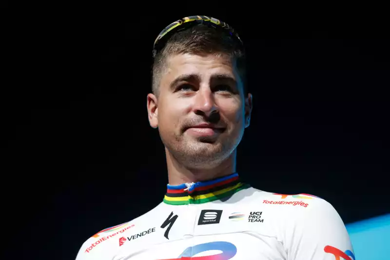 Peter Sagan at high altitude camp in Utah to prepare for Tour de France