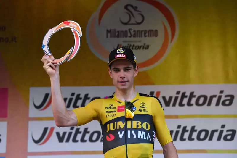 Van Aert Offers Support to Groenewegen, Blamed for Crash at Tour de Pollogne