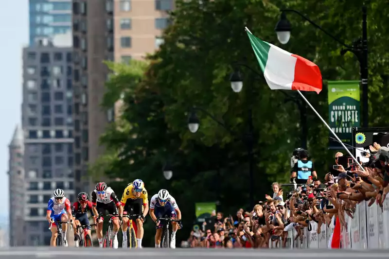 Wout van Aert lost in Montreal, but he is gaining confidence heading into the World Championships.