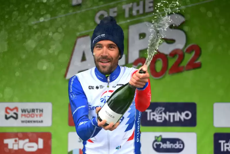 Pinot turns Tour de Alps defeat into joy of victory