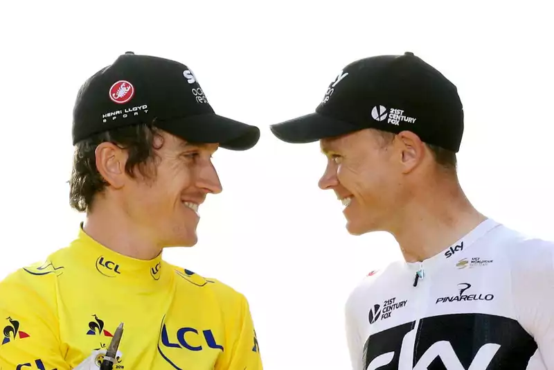 Geraint Thomas: Chris Froome at Israel Startup Nation would be strange