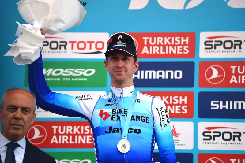 Kayden Groves Scores Three Podiums in Three Days at Tour of Turkey