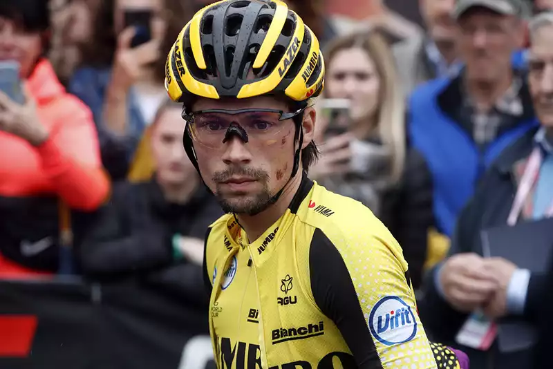 Primoz Roglic hard to stop Nairo Quintana in the Tour de France