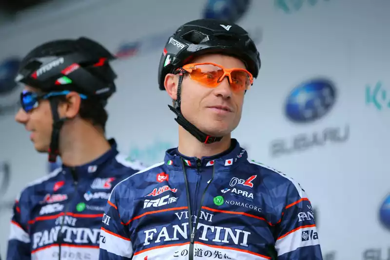 Damiano Cunego hospitalized with ventricular infection.