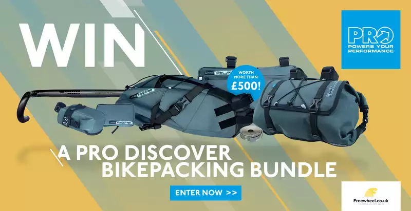 Win a PRO Discover gravel riding bundle worth £500 courtesy of Freewheel.co.uk