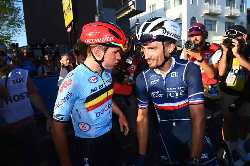 Le Ferrer Adopts Carrot and Stick Approach to Motivate Evenpoel and Alaphilippe for 2023