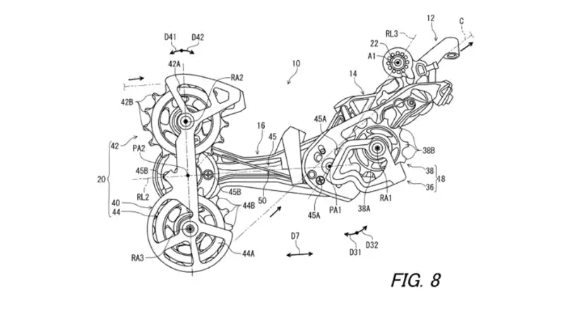 Is Shimano trying to reinvent the rear derailleur?