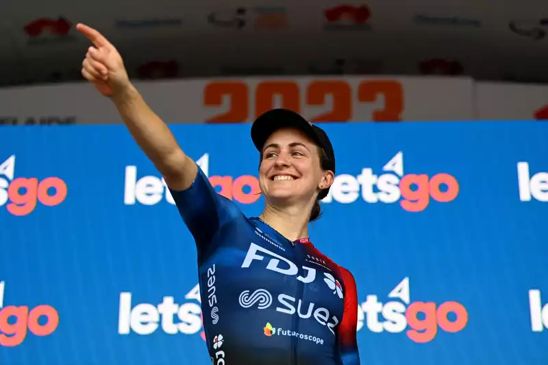 I can catch up to her now" - Grace Brown, catching up in the Women's Tour Down Under