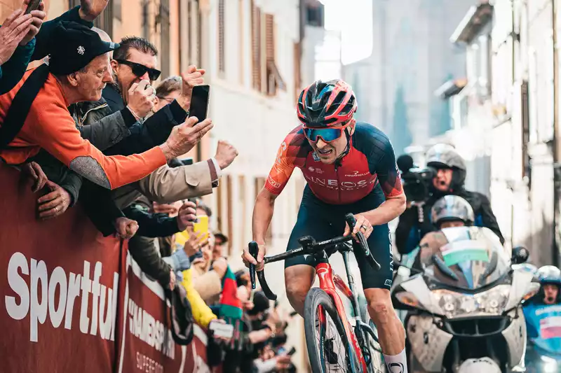 Successful Strade Bianche solo attack motivates Tom Pidcock for the Classic