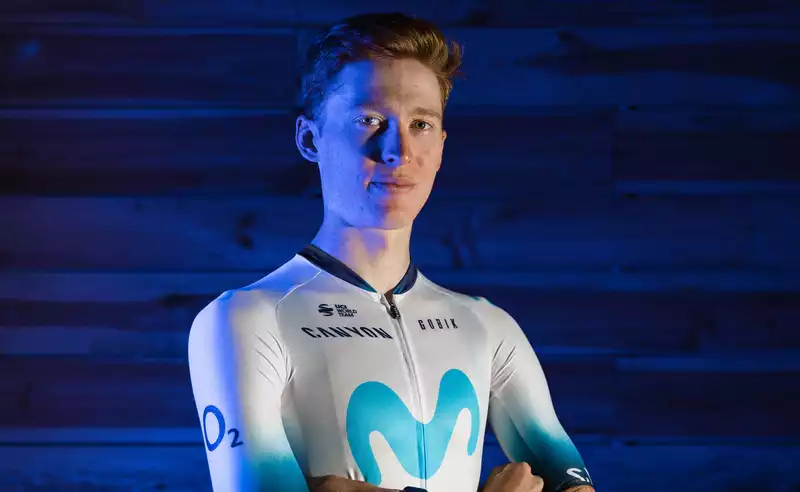 Movistar Changes from Blue Jersey to "Iceberg" White at Tour de France