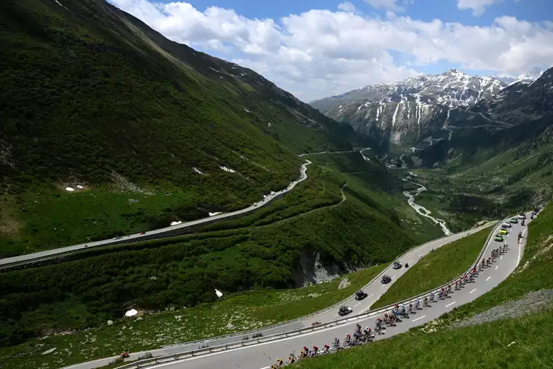 Tour de Suisse, Stage 6, Start Changed Due to Brienz Rock avalanche