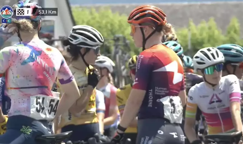 Safety hazard halts peloton at Tour de Pyrenees, resulting in hill climb in Oatacum