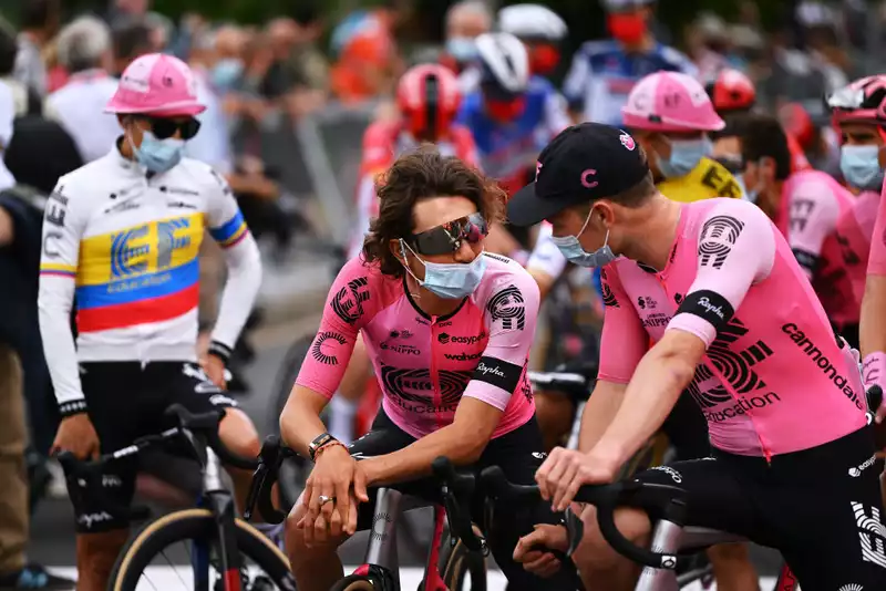 Face Masks Return at Tour de France to Limit Number of COVID-19 Infections in Peloton