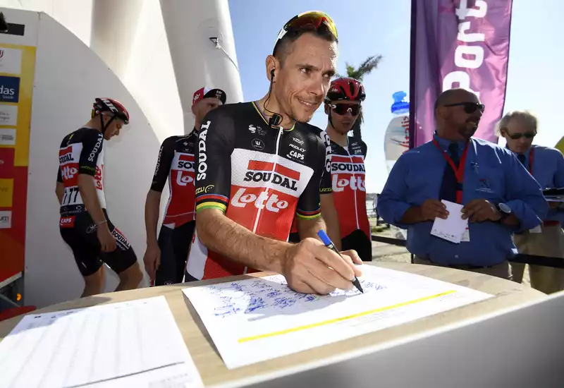 Philippe Gilbert on the Milan-San Remo loss: public health comes first