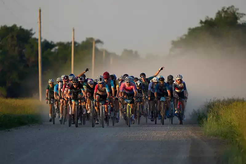 Cyclocross Racers "Follow the Money" at Unbound Gravel 200