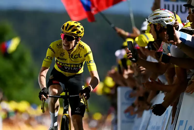 Vingegaard Unperturbed by Pogacar's Lead in Tour de France