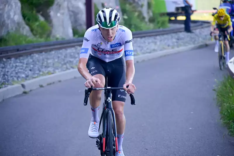 Taddei Pogacar Continues Tour de France Fightback at Puy de Dome