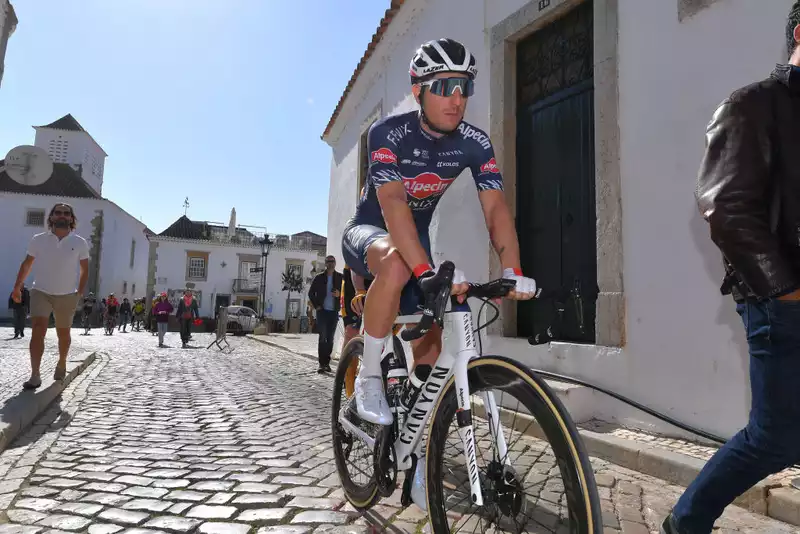 Modolo shows signs of recovery from intestinal fungus at Volta ao Algarve