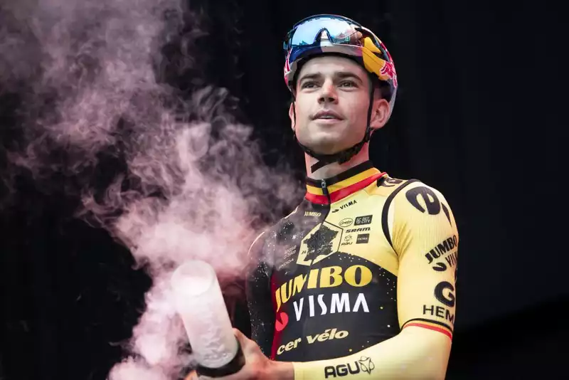 Conditions are very good," Van Aert says of Glasgow Worlds 3