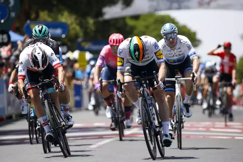 Viviani, Detunink Quickstep win Tour Down Under sprint