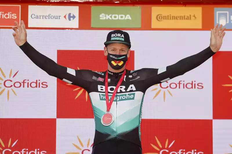 Ackermann Wins Second Stage of Vuelta a España