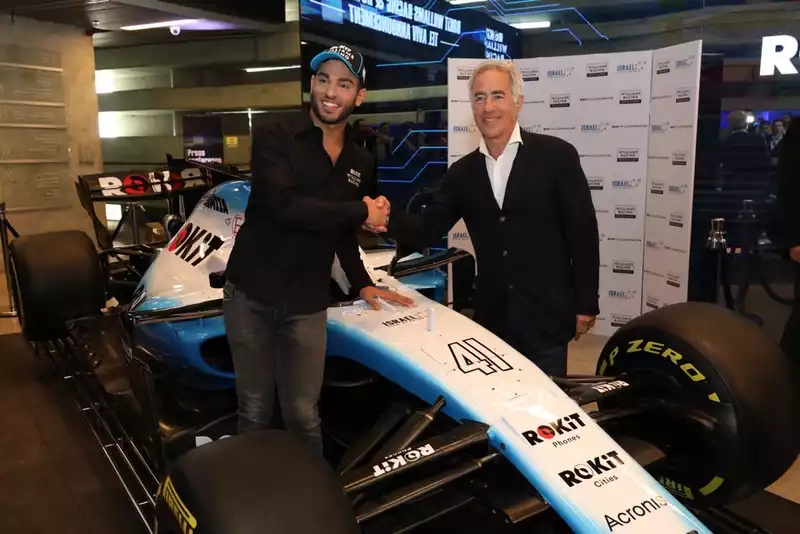 Israel Startup Nation Announces Partnership with Williams F1 Team