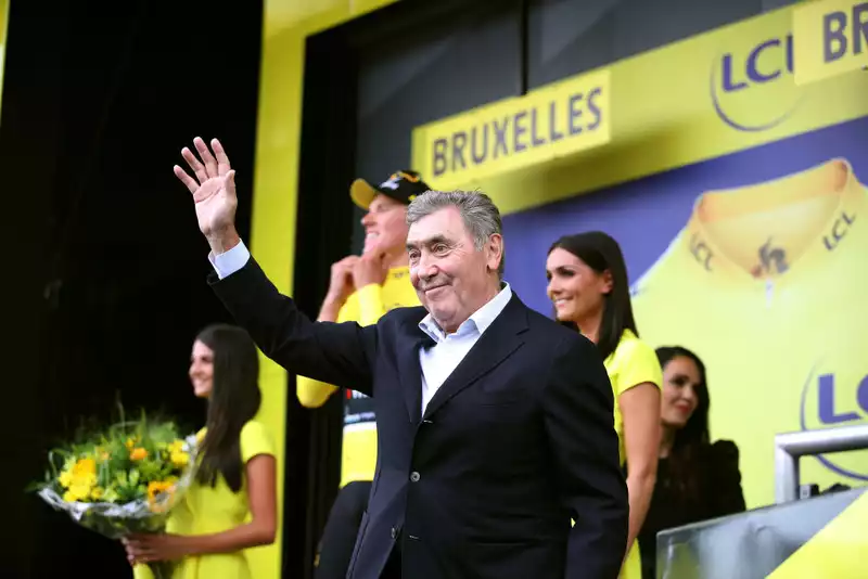 Eddy Merckx "still not 100 percent" after motorcycle crash