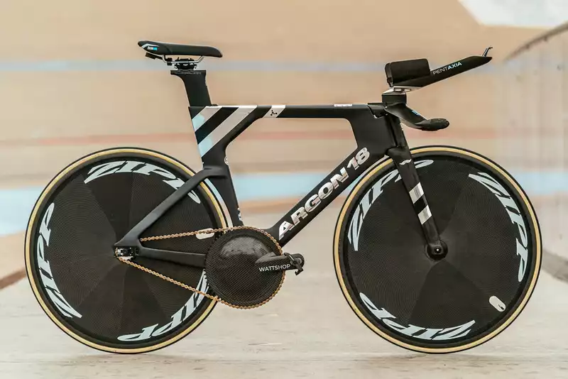 Ashton Lambie's $30,000 record for the Pursuit Bike is approaching.