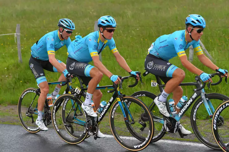 Astana and motorcycle supplier Argon 18 part ways.