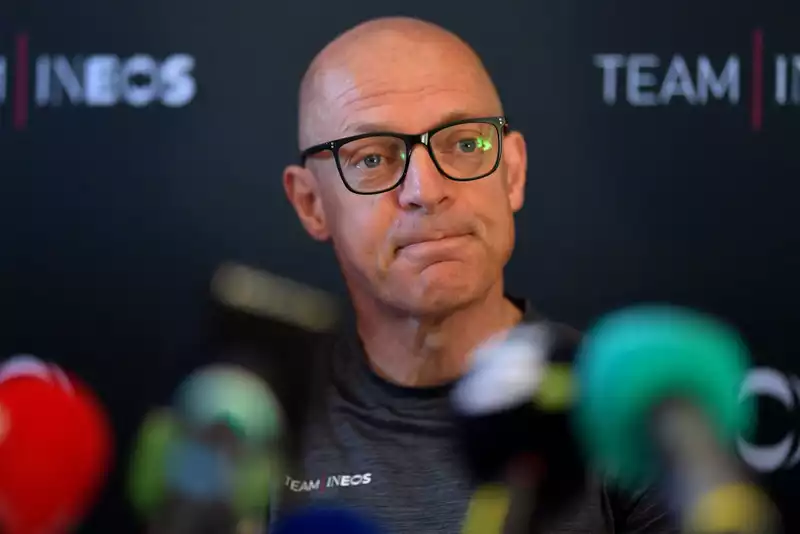 Brailsford, I didn't realize the other team had passed me.