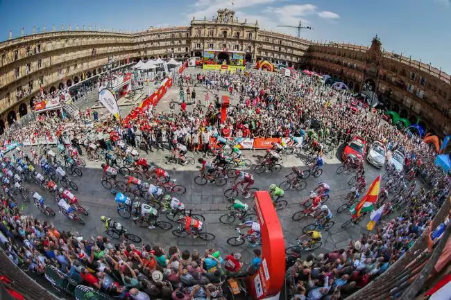 Plans to host the Vuelta a España in Yorkshire stall