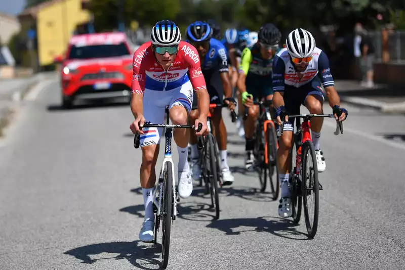 Mathieu van der Poel, Tirreno - Adriatico for the Classics with a runaway win.