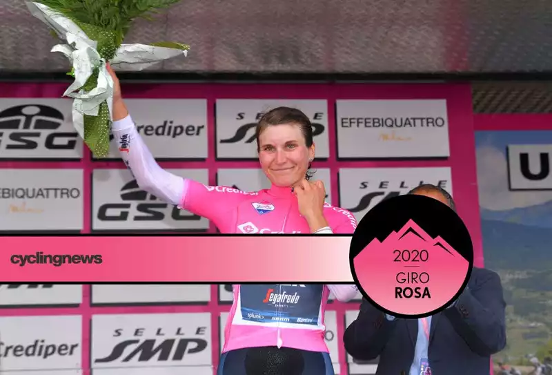 Longo Borghini, the first Italian to top the Giro Rosa in 12 years.