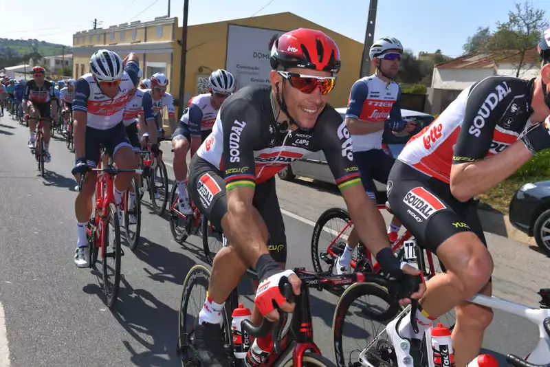 Gilbert, who abandoned the Tour de France due to a knee injury, says, "I am getting stronger every day.