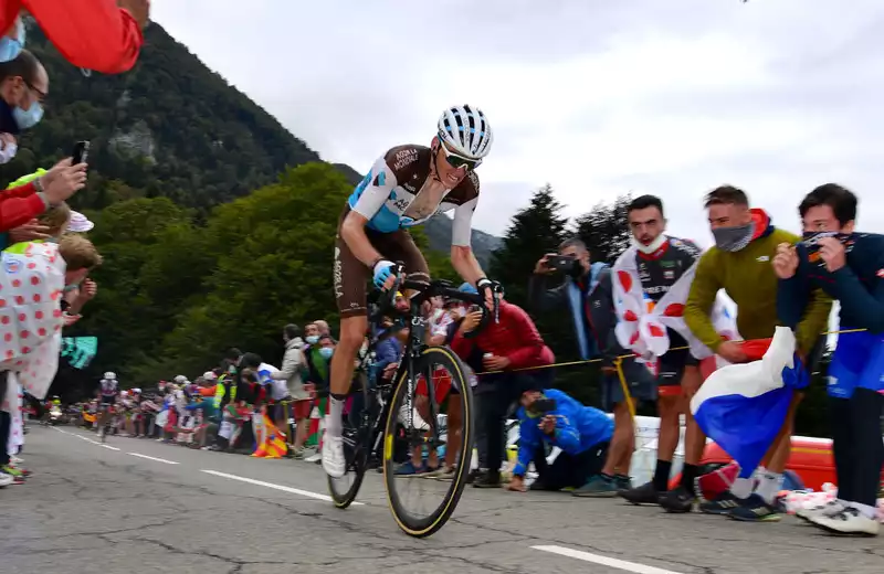 Tour de France: Bardet catches glimpse of old self in Pyrenees stage