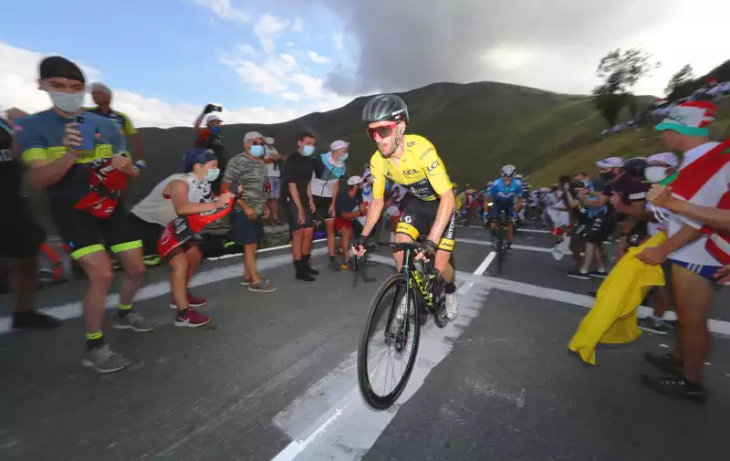 Tour de France leader Yates survives difficult first day in Pyrenees