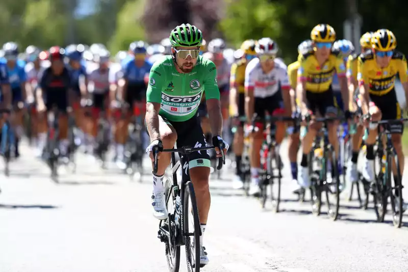 Peter Sagan on losing the green jersey: "You have to relax