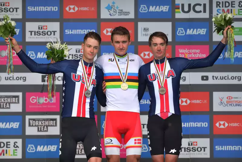 World Championships: USA One Step Behind the Rainbow in Rain-Swept Yorkshire Time Trial